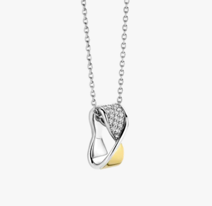Collar Ti Sento Milano Mujer in Plata Cubic Zirconia 34106ZY/42 - 34106ZY/42